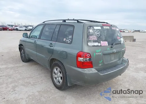 2004 Toyota Highlander V6 from USA, damaged, VIN JTEGP21A740005422